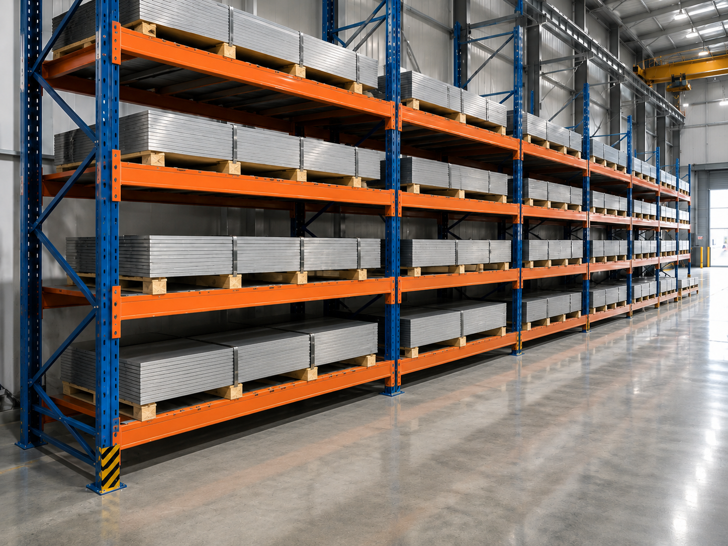 Coil ve Palet Sac Depolama Alanı